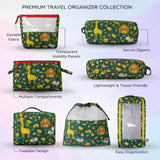 7 Piece Combo - Toiletries Organizer, Foldable Travel Kit, Medicine Kit, Multipurpose Travel Organizer