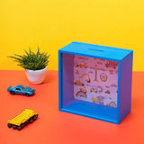 Shadow Piggy Bank - Blue