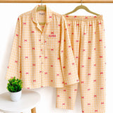 Cotton Nightsuit- Bows
