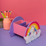Rectangle Pen Stand - Unicorn