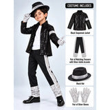 King of Pop, Kids Halloween Costume Fancy Dress Up