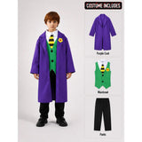The Superhero Joker Theme Kids Halloween Costume