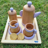 Wooden Tea Set | Kitchen Toys | Pretend Play Food Sets for Kids