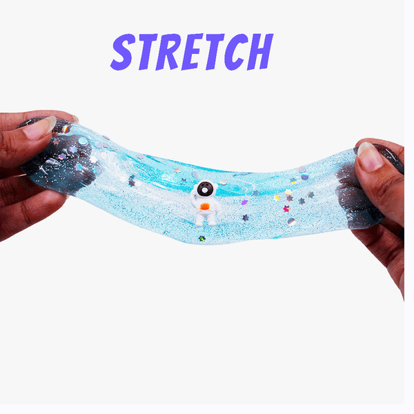 Scoobies Squish & Stack Cosmic Slime Set, 2 Glittery Slimes + 1 Sparkl ...