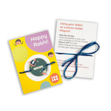 Personalized Name Rakhi for Kids - Space Explorer