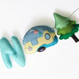 Customized Woodland Nursery Décor Felt Garland