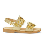 Gold Bloom Sandals