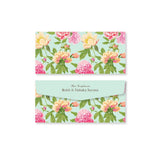 Money Envelope (Adult) - Blue Floral Pattern