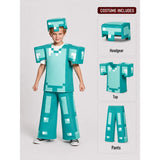 Videogame Diamond Warrior , Kids Halloween Costume Fancy Dress Up