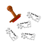 Book Stamp - Dino Trails
