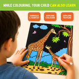 PepPlay Velvet Coloring Cards (Wild)