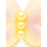 Pink butterfly hair clip