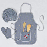 To The Moon & Back - Apron Trio Set (Apron, Cap and Gloves)