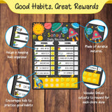 Daily Reward Chart Personalised - Mission Space