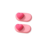 Clay heart - Light Pink