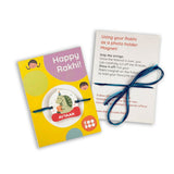 Personalized Name Rakhi for Kids - Dino Party