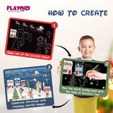 Scratch & Reveal Christmas Art & Craft Activity for Kids