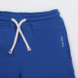 blue shorts