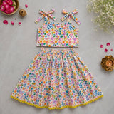 Girls Lehenga Set- Spring