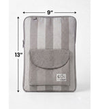 Timeless Stripes Personalized Kids iPad Sleeve - Candy Stripe