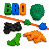 Personalised Name Crayon Gift Box - Exclusive Raksha Bandhan Gift for BRO