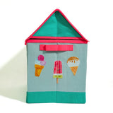 Ice cream truck rectangle basket
