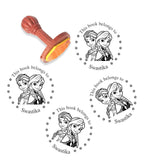 Book Stamp - Snowflakes Dreams
