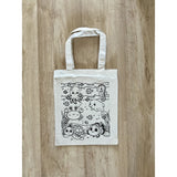 DIY Colouring Underwater World Tote Bag