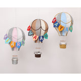 Blue Hot air Balloon