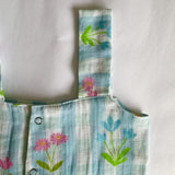 Girls Co-Ord Set- Blue Ghingham