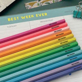 Personalised Name Color Pencils - Pack of 12