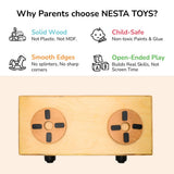 Wooden Gas Stove Toy