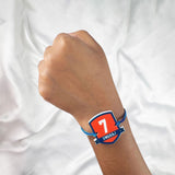 Personalized Name Rakhi for Kids - Jersey Number