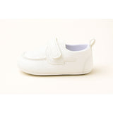 Velcro White Loafers