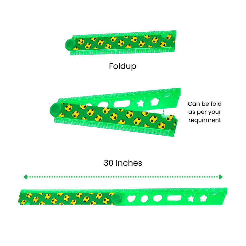 Pull Up A Ruler Squad Fold-Up Ruler – Popup Kids