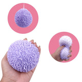 Foamazing Balls: Sensory Squishy Balls – Set of 4 (Yellow, Blue, Pink & Purple) Stress Relief & Sensory Play | Fidget, Squeeze & Relieve | Non-Toxic & Safe