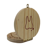 Wooden Tooth Saver Box For Lost Teeth Collection