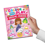 Colour Cut Play: Dress Me Princess- A Creative Sticker Activity Book for Kids Ages 4–8