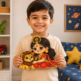DIY Colouring Wooden Goddess Durga Activity Kit