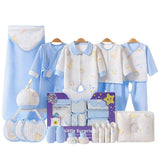 22pcs Blue Penguin Newborn Baby Girl/ Boy Gift Box , all season wear Gift Hamper, (0 - 12 months)