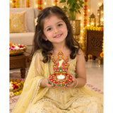Make your own wooden Festive Goddess Lakshmi Tea Light
