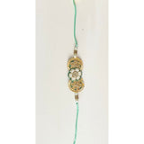 Samriddhi Gota Patti Rakhi and Lumba Haathphool Set