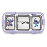 3 Compartment Meal Time Bento Lunch Box - Stitch