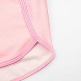 3pcs Pink Flower Power Matching Top,leggings & Jacket style Swimwear set for Pre Teens & Teens.