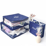 Travel cubes- 3 piece set - Navy Blue