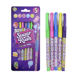 Sugar Rush Scented Neon Gel Pens Pack of 5
