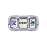 3 Compartment Meal Time Bento Lunch Box - Stitch