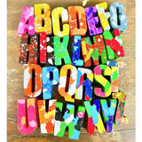 The Marbled Name Krayon Per Letter
