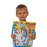 Scentos On The Go Colour in Stickers
