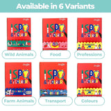 I Spy & I Colour Transport- Fabric Coloring Mat